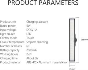 img 2 attached to Rechargeable Wireless Lighting Brightness Adjustable