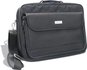 img 4 attached to TRENDnet 15.4 Inch Laptop Padded Clamshell Carrying Case, TA-NC1 - Enhanced SEO