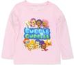 bubble guppies toddler sleeve t shirt girls' clothing and tops, tees & blouses logo