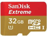 📷 sandisk extreme 32gb uhs-i/u3 micro sdhc карта памяти | до 60 мб/с чтение | с адаптером | старая версия логотип