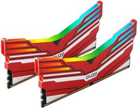 img 4 attached to OLOy DDR4 ОЗУ 16 ГБ (2X8 ГБ) Военный орлан Синхронизация Aura Sync RGB 3200 МГц CL16