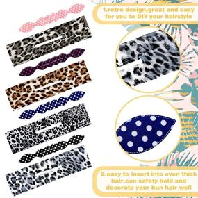 img 3 attached to Pieces Leopard Reusable Flexible Accessories