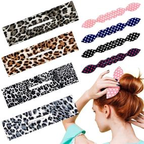 img 4 attached to Pieces Leopard Reusable Flexible Accessories
