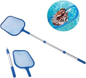 img 4 attached to HODANG Accessories Telescopic Cleaning Swimming