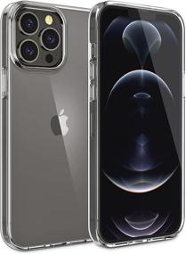 img 4 attached to 📱 Crystal Clear Shockproof iPhone 12 Pro Case - Ultimate Protection by Amazon Basics