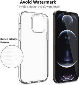 img 2 attached to 📱 Crystal Clear Shockproof iPhone 12 Pro Case - Ultimate Protection by Amazon Basics