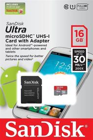 img 2 attached to Карта памяти SanDisk Ultra Micro SDHC на 16 Гб