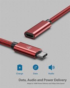 img 1 attached to Faracent USB Type C Extension Cable (3