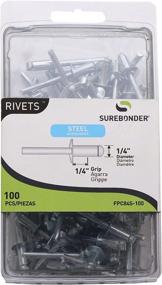 img 1 attached to 🔩 Surebonder FPC84S 100 Pack of 4-Inch Steel Rivets