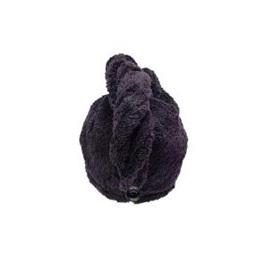 img 3 attached to 🧖 Studio Dry Super Absorbent Hair Towel Turban Wrap in Black - Offering Optimal Hair Drying Experience (SD8168BK)