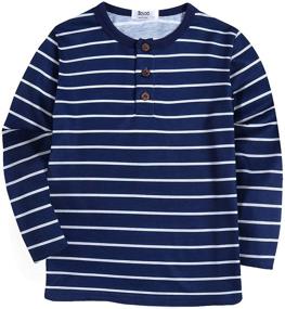 img 1 attached to Boyoo Toddler Sleeve Graphic 2 7Years Boys' Clothing in Tops, Tees & Shirts