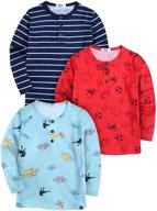 boyoo toddler sleeve graphic 2 7years boys' clothing in tops, tees & shirts logo