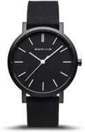 часы bering men's quartz 16934-499: изящные серебристые часы для совершенного стиля логотип