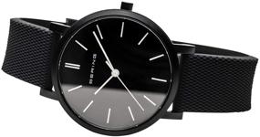 img 1 attached to Часы Bering Men's Quartz 16934-499: изящные серебристые часы для совершенного стиля