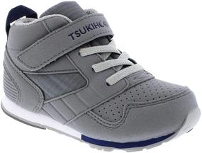 img 1 attached to 👶 TSUKIHOSHI 2511 Racer Mid Baby Sneaker: Comfortable and Stylish Footwear for Little Ones