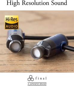 img 3 attached to Discover the Award-Winning Final E1000 In-Ear Isolating Earphones with 6.4mm Dynamic Driver and Hires Certification - Designed in Japan (Black)