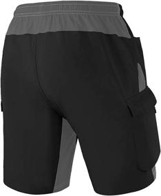 img 3 attached to 🚴 Lightweight Men's MTB Cycling Shorts with 3D Padded for Enhanced Comfort and Performance