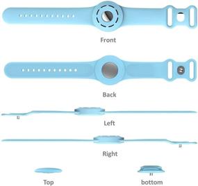 img 2 attached to Силиконовый анти-потерянный браслет защитный совместимый