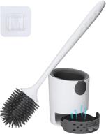 toilet brush holder bathroom cleaning logo