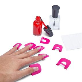 img 3 attached to Пластиковые защитные пленки для ногтей Fingers Pieces