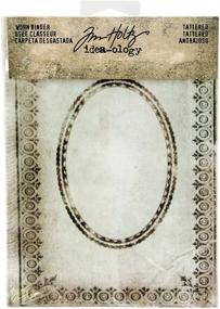 img 1 attached to Enhance Your Creative Style with Tim Holtz TH Idea-Ology Worn Binder Tattered