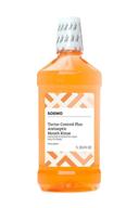 🍋 solimo citrus tartar control plus antiseptic mouth rinse - 1 liter (33.8 fl oz) - pack of 1 by amazon brand logo