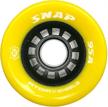 atom indoor outdoor wheels yellow logo