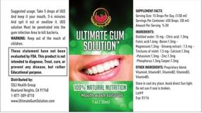 img 1 attached to The Ultimate Gum Solution: Single Strength Formula for Natural GumCare - Relieve Canker Sores, Swollen Gums, Bad Breath, Tooth Aches! Protects Against Plaque & Tartar - Gum Care Wash