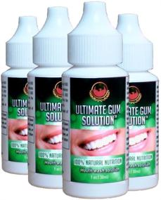 img 2 attached to The Ultimate Gum Solution: Single Strength Formula for Natural GumCare - Relieve Canker Sores, Swollen Gums, Bad Breath, Tooth Aches! Protects Against Plaque & Tartar - Gum Care Wash