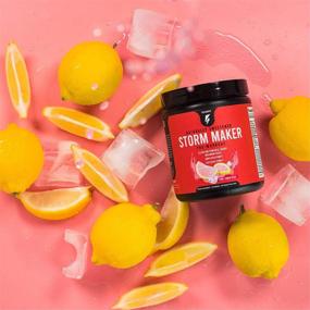 img 1 attached to 🍋 Inno Supps Storm Maker Pre Workout: Раскройте долгосрочную энергию с органическим кофеином и йерба-мате, L-цитрулином, ашвагандхой, Спектром - без искусственных подсластителей! Веганский и кето-дружелюбный! (Pink Lemon Rush)