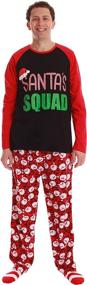 img 2 attached to 👨 Cozy and Stylish: Followme Family Pajamas Microfleece XL Men's Clothing - Perfect for All Ages!