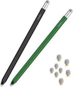 img 4 attached to StylusHome Stylus for Touch Screens - High Sensitivity 2 in 1 Pen with Replaceable Tips | Compatible with iPad, iPhone, Samsung & More
