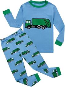 img 4 attached to KikizYe Boys Pajamas: Top-notch Sleepwear for Kids