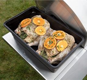 img 3 attached to 🔽 Cuisinart CMT-100 XL Collapsible Marinade Container: Convenient and Space-Saving in Black