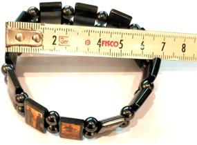 img 1 attached to 🙏 Orthodox Greek Religious Bracelet with Saints in Hematite for Christians