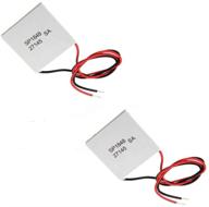 💡 comimark 2pcs 40x40mm thermoelectric power generator sp1848-27145 peltier teg module: innovative energy solution for your needs! logo