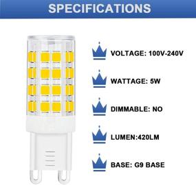 img 2 attached to 🔆 Daylight Non Dimmable AC100V 240V SumVibe Replacement