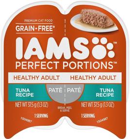 img 4 attached to Зерновой корм для кошек без зерна - IAMS Perfect Portions: ломтики в соусе и паштет, 24 пары