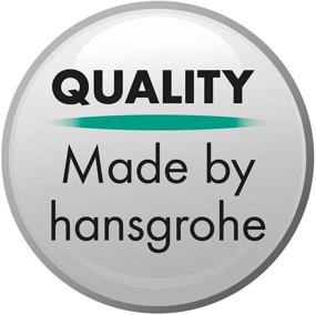 img 1 attached to 🧺 Hansgrohe Hook Timeless 1-inch Modern Coordinating Towel Holder in Chrome - Stylish and Functional Bathroom Accessory, 40511000