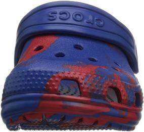 img 3 attached to Crocs Classic Graphic Multi Toddler Boys' Shoes: Style and Comfort for Little Feet