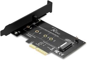 img 1 attached to 🔌 Rivo PCI-E Райзер: Адаптер высокой скорости M.2 PCIe SSD к PCIe Express 3.0 x4 - Поддержка NVMe/AHCI, M-Key, Совместимость с SSD 2280/2260/2242/2230