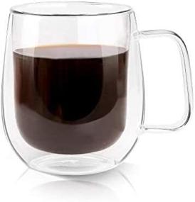 img 3 attached to ☕ Keep Your Cappuccinos Hot with Growom Insulated Borosilicate Cappuccino Beverages