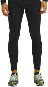 img 4 attached to CARPRATO Wintergear Compression Activewear Baselayer
