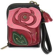 👛 cute c credit holder wallet wristlet for women - stylish handbags and wallets combo logo