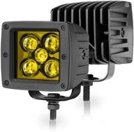 niwaker yellow lights driving waterproof logo