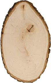 img 4 attached to 🌳 Bulk Value Pack Basswood Country Round, Large - Ideal for Home Décor and Rustic Wedding Themes