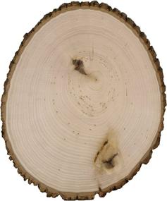 img 3 attached to 🌳 Bulk Value Pack Basswood Country Round, Large - Ideal for Home Décor and Rustic Wedding Themes