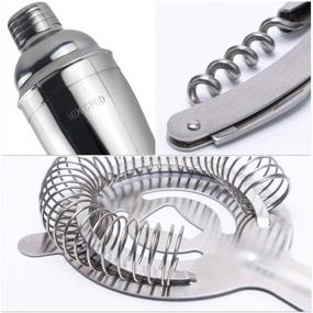 img 2 attached to Enhance Your Cocktail Experience with the MDCGFOD Stainless Strainer for Bartenders