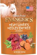 optimized seo: evanger's grain-free rabbit meat lover's medley dry dog food logo