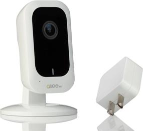 img 1 attached to 📷 Q-See QCW3MP16 3.0MP Smart Home Wi-Fi Cube Camera in White